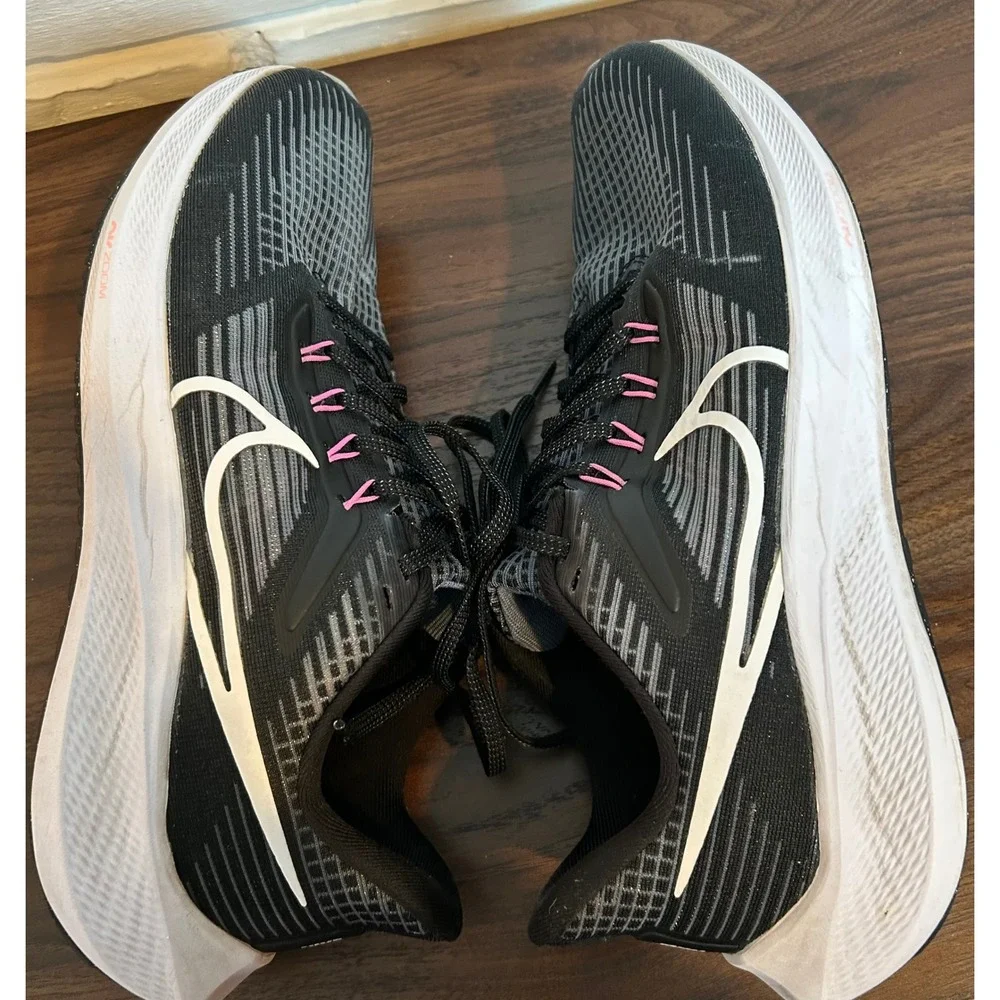 Nike Air Zoom Pegasus 39 'Black Pink' DH4071-010 Ashen Slate Pink‎ White